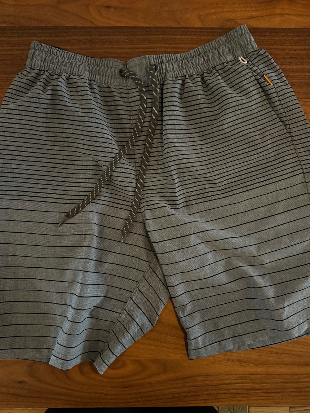 Quiksilver Waterman Gray Elastic Waist Shorts